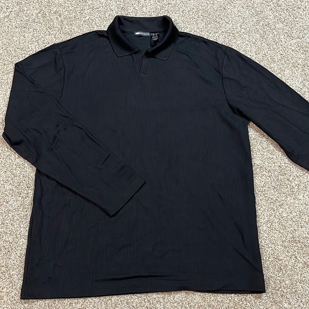 Men’s Claiborne dress long sleeve shirt light XL
